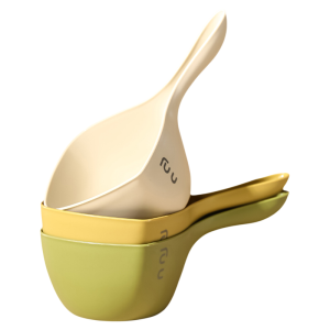SENGAOPAI | Multipurpose Long Handle Creative Transparent Plastic Spoon