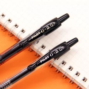 Pilot gel pen G20.5mm0.7mmBlcak Red Blue Green Purple