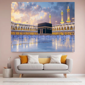 500 1000 1200 2000pcs Jigsaw Puzzle Pilgrimage Scene In Mecca Kaaba Islamic Holy City For Adults Family Fun Brain Teaser