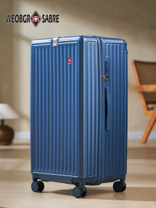 Large Capacity Travel Suitcase 26 Inch Military Knife Style 2025 New Fashion Trend Polyester Lining ABS+PC Material with Lock