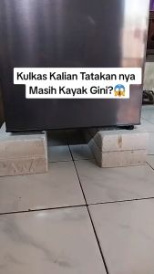 Kaki Kulkas Roda untuk Kulkas 2 Pintu