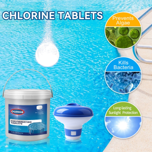 Pool Cleaning Floating and Pool Cleaning tables 300pcs Purifier Tablets Swimming Pool Chlorine Dispe