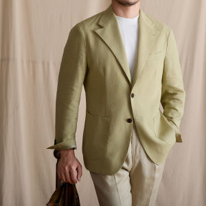 Summer Lightweight Breathable Mens Casual Suit
