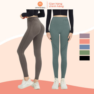 Quần thể thao legging nữ quần gym nữ yoga AMI siêu co giãn chun mông cạp cao nâng mông tôn dáng K923