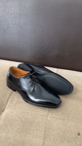Adrian Black - Sepatu Dinas Harian Formal PDH Derby Pantofel Wedding Shoes Nikah Pengantin Pria
