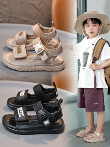 Giày Bệt Thể Thao Chống Trượt Cho Bé Trai Mùa Hè 2025 Giày Bệt Chống Trượt Bãi Biển Cho Trẻ Em Lớn Đế Bằng Thời Trang Thoải Mái