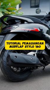 Hayaidesu Honda STYLO 160 Mud Flap Penahan Lumpur - Premium Quality