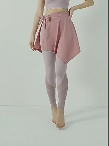 《 𝗚𝗘𝗥𝗔𝗞 𝗕𝗘𝗕𝗔𝗦 》 Women Sports Short Yoga Skirts One-piece Hip-Hiding Fitness Skirt Rok Sukan 瑜伽短裙 NWD