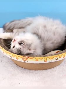 แถมฟรีกัญชาแมว 1 ห่อ ที่ลับเล็บแมวขนาดใหญ่ ที่ขูดเล็บ ของเล่นแมว ที่ลับเล็บแมว รูปอ่าง ที่ฝนเล็บแมว ของเล่นแมว