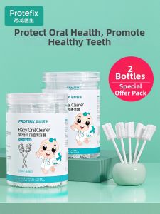 Infant Oral Care Brush Cotton Swabs