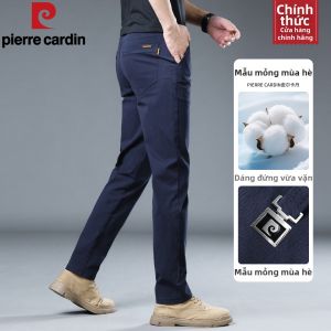 Pierre Cardin | Quần Tây Ôm Thẳng Mùa Hè Phong Cách Dịu Dàng và Chuyên Nghiệp