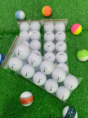 (Túi 10 quả) Bóng Golf NIKE màu trắng độ mới 98%