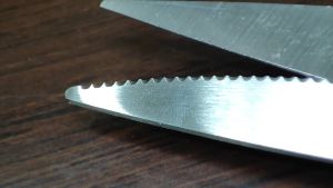 GUNTING DAPUR JUMBO 20CM SERBA GUNA STAINLESS STEEL 4 IN 1