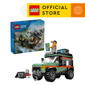 LEGO CITY 60447 Đồ Chơi Xe Leo Núi Địa Hình 4X4 (221 chi tiết)