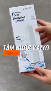 Máy Tăm Nước Kaiyo Extra Water Tank Bình Nước Dung Tích Lớn Làm Sạch Kẽ Răng Chăm Sóc Răng Miệng Chính Hãng