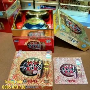 Cao hồng sâm hàn quốc Kanghwa chính hãng hũ 1kg - Cao sâm hàn quốc tăng thể lực phòng ung thư