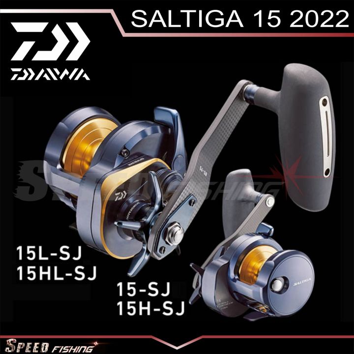 Reel Daiwa Saltiga 2022 15H-SJ 15HL-SJ Daiwa Saltiga 2022