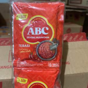 SAMBAL TERASI NUSANTARA ABC PER KARTON ISI 100 SACHET