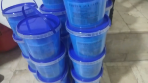 Pool Algaecide Chelated Copper Base Algaecide for Swimming Pools - Anti Algae Algae Prevention 1 kilo