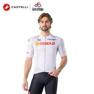 Castelli | Áo Đua Xe Dài Tay Nam Màu Hồng Phiên Bản Fan 109th Giro