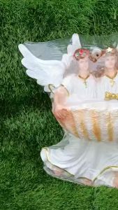 Tượng phù điêu thiên thần bưng nước phép ngang 40x30(cm)(nước phép công giáo) Tượng Trang Trí Bằng Polymer Màu Trắng Sản Phẩm Trang Trí Ngày Lễ - Lazada