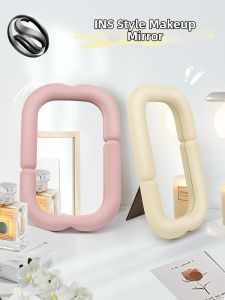 SUNEAST | Girly Style Makeup Mirror Desktop Standable HD Clarity Home & Student Use