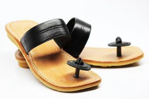 Sandal Tarumpah Kulit - Pria Model Jamur