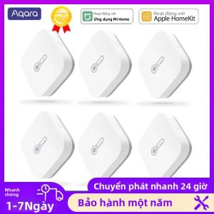 Cảm Biến Độ Ẩm Nhiệt Độ Thông Minh Aqara Zigbee Cho Ứng Dụng Xiaomi Mi Home HomeKit Điều Khiển Môi Trường Thông Minh Tự Động Hóa Nhà Cửa