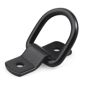 4Pcs D Ring Tie Downs Car Pull Ring Hooks Cargo Tie Down Ring Lashing Ring Staple Set Multi Purpose
