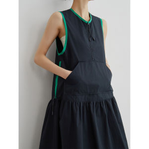 Loose Elegant Simple Casual Dress black