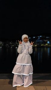 Gamis bercahaya - Gamis HANNAH by VICKZTHA - Gamis Anak Perempuan - Gamis couple Ibu dan Anak