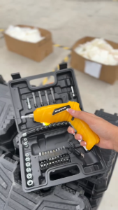 Maybuck ไขควงไร้สาย ไขควงไฟฟ้า ไขควงอเนกประสงค์ สามารถใช้สำหรับการซ่อมแซมเครื่องซ่อมเฟอร์นิเจอร์