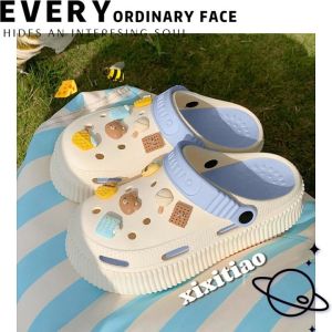 KDAShop เข้าใหม่ รองเท้าแตะผู้หญิง งานยางนิ่มสบายดีไซน์หัวโตพื้นปกติไม่หนา มีหลายสีให้เลือก จัดส่งพร้อมตัวติดสามารถติดได้เองตามต้องการเลย