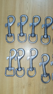 12pcs Stainless Steel Bolt Snap Hooks
