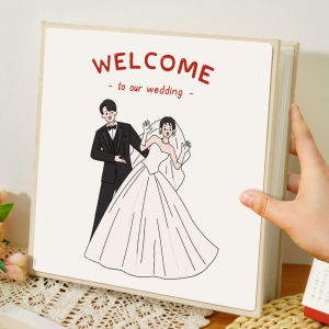 YOULEMEI | Album Ảnh Cưới Dán Keo Tự Dính