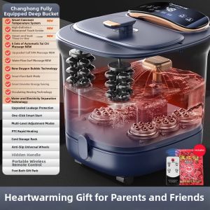 Changhong | Changhong Automatic Electric Foot Bath Tub Constant Temperature Massage Home Use Deep Soaking Foot Spa Bucket with LCD Display