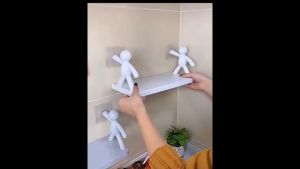 Rak Dinding Minimalis Modern Rak Serbaguna Rak Tanpa Bor