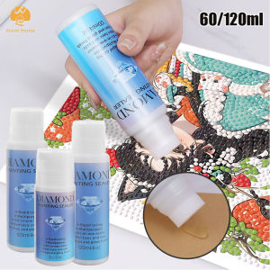 60/120ml bức tranh Kim cương bảo vệ keo vĩnh viễn Giữ Bóng Hiệu ứng tự làm chống Rơi Sơn ghép hình nghệ thuật keo