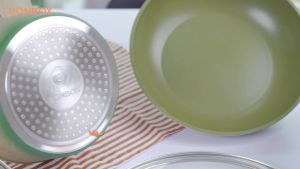 Alat Masak Panci Teflon Aluminium Anti Lengket BONBOX BP002 5pcs Set