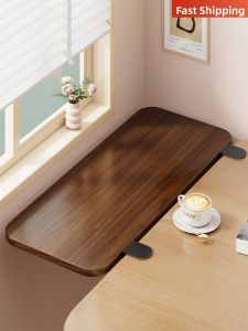 WUBUWEI | Adjustable Desk Extension Board Foldable Expandable Side Expander no Drilling