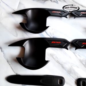 Paket Outer Door Cover Handle Pegangan Pintu Mobil All New Xenia 2012 - 2021 Hitam All Variant