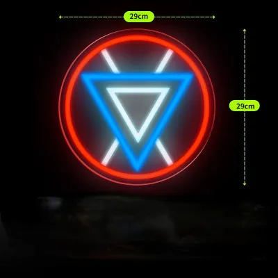 hot toys | Marvel Avengers Superhero Neon Light for Home Bar Bedroom Game Room Wall Decor LED Sign Iron Man Spiderman Captain America Gift