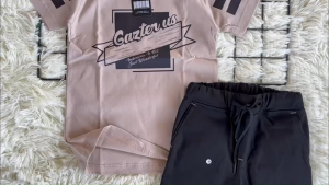 Setelan Baju Distro Celana Chino Pendek Anak Laki-Laki Perempuan Bahan Katun 30s Premium