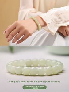 HUAKAIYUNDUO | Vòng Tay Thạch Anh Thiên Nhiên Với Chi Tiết Vàng