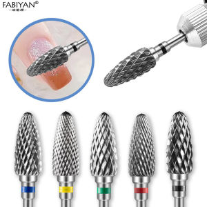 Nail Art Drill Bit Stainless Steel Cone Tools Gel Removal Polishing Cuticle Clean Machine Nail Art Grinding Head Tools