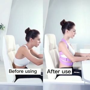 [Japan] Back Braces Support Posture Straightener Corrector For Women And Men Adjustable Comfortable And Not Tight Breathable And Not Stuffy Improve Chest Hunchback Bad Sitting Posture Relieve Back Pain Spine Support