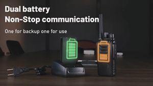 Baofeng BF-888S Walkie-Talkie Handheld Wireless FM Walkie-Talkie for Civilian Use Outdoor Emergency Communication with Lighting and Headphones Baofeng High Power
