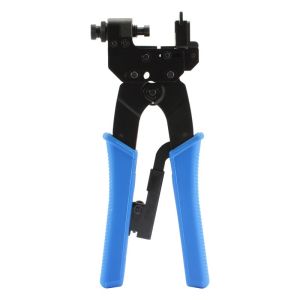 JUSTINLAU 1PC Coaxial Crimping Pliers BNC Crimping Pliers Fhead Extrusion Tool RG59/6 Video Cable Cold Crimping Pliers Hand Tool