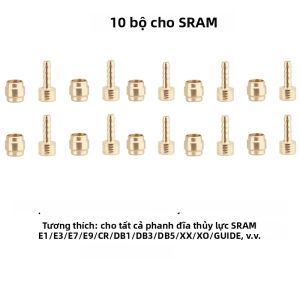 Bộ Đầu Phanh Xe Đạp Leo Núi 4/10/20 Chiếc SHIMANO BH90 BH59 SRAM MAGURA TEKTRO Kim Dầu Cho Ống Phanh Kết Nối Lắp Vào