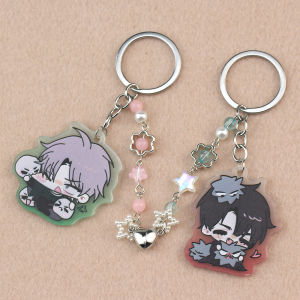 Comic ALIEN STAGE Mizi Sua Acrylic Keychain Charm Keyring Cartoon Versatile Backpack Pendant Pants Decoration Accessories Gift